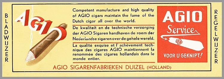 <p>Oprichting van de Agio-sigarenfabriek te Duizel door Jacques Wintermans (1880 - 1953). Een van de grootste en laatst overgebleven sigarenfabriek met volledig Nederlands kapitaal.</p>