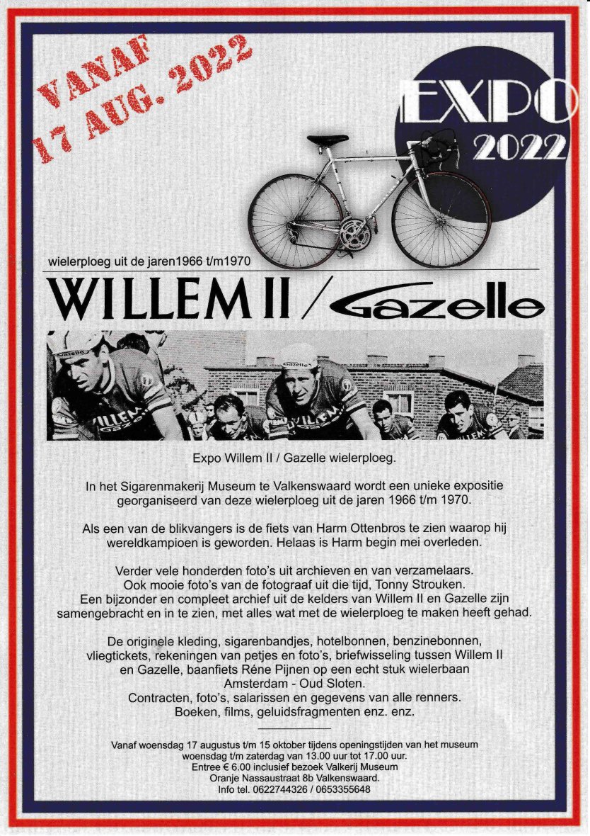 Expo Willem ll / Gazelle wielerploeg