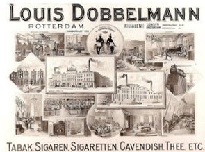 <p>Louis Dobbelmann wordt eigenaar van de firma Van Woerden en Co. aan de Hoogstraat in Rotterdam en legt daarmee de basis voor de later nationaal en internationaal bekende tabaksfabriek van Louis Dobbelmann N.V.</p>
