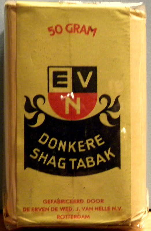 De Erven De Wed. J. van Nelle N.V. - Rotterdam Donkere shag De Erven De Wed. J. van Nelle N.V. - Rotterdam Donkere shag