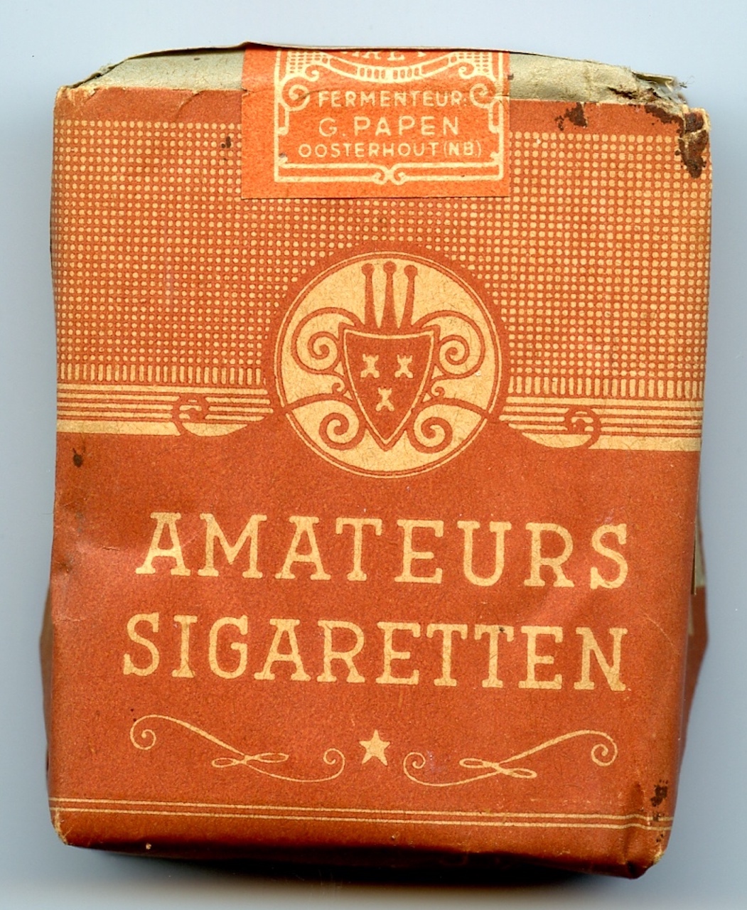 Papen. G - Oosterhout Amateurs 20/f0.20 + opc 4 ct 627 2e soort R Papen. G - Oosterhout Amateurs 20/f0.20 + opc 4 ct 627 2e soort R