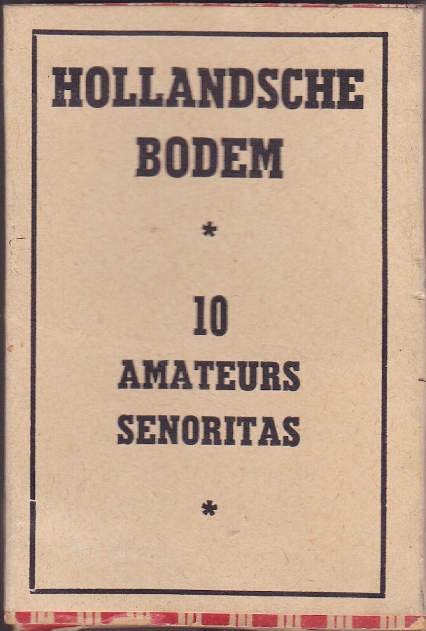 HOLLANDSCHE BODEM doosje 10 sigaren HOLLANDSCHE BODEM doosje 10 sigaren
