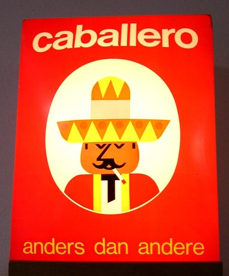 Lichtreclame caballero F Lichtreclame caballero F