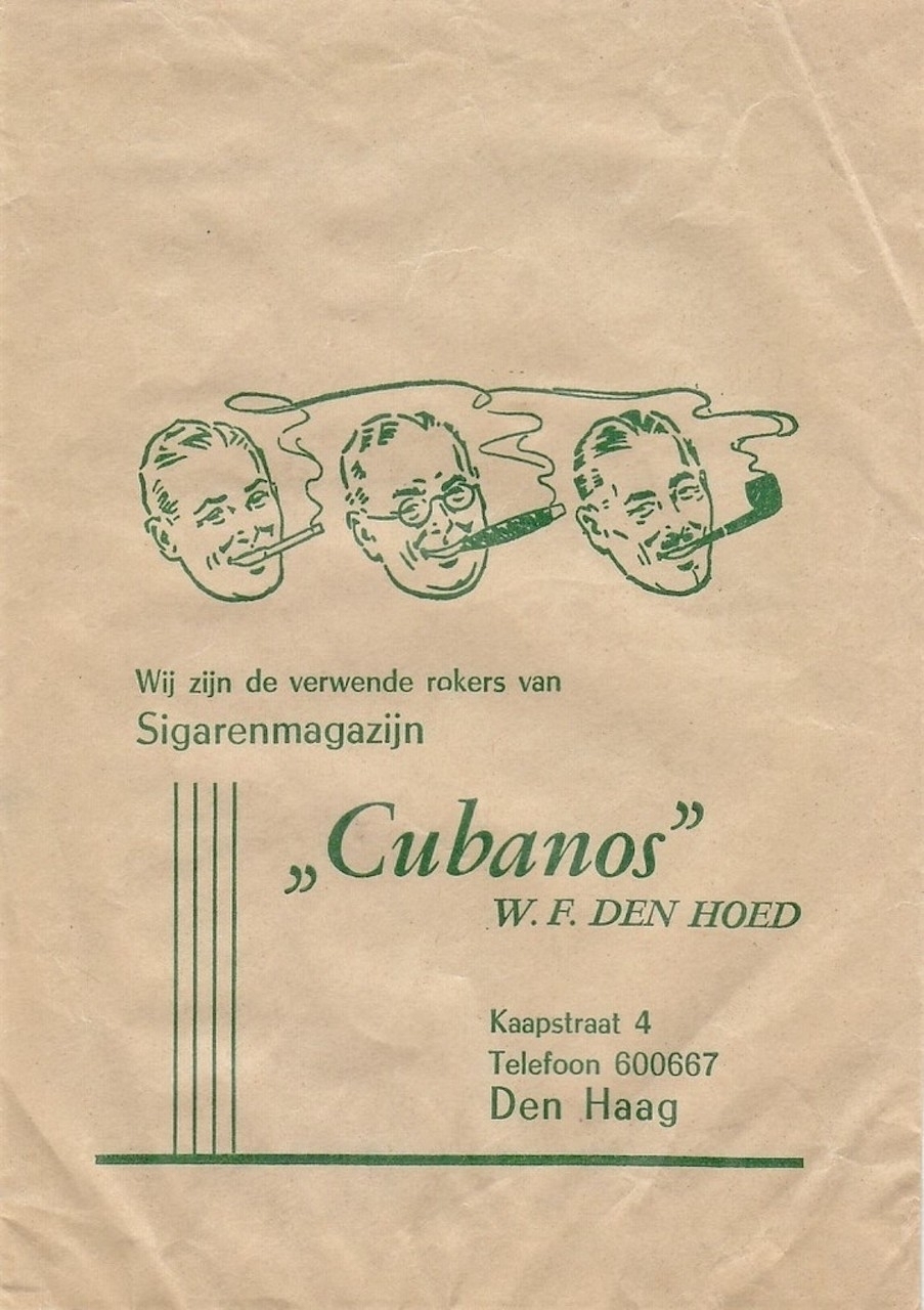 Cubanos Sigarenmagazijn W.F. den Hoed - Den Haag L Cubanos Sigarenmagazijn W.F. den Hoed - Den Haag L