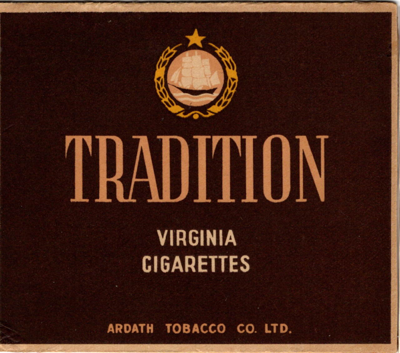 Ardath Tradition 20 sigaretten doos R Ardath Tradition 20 sigaretten doos R