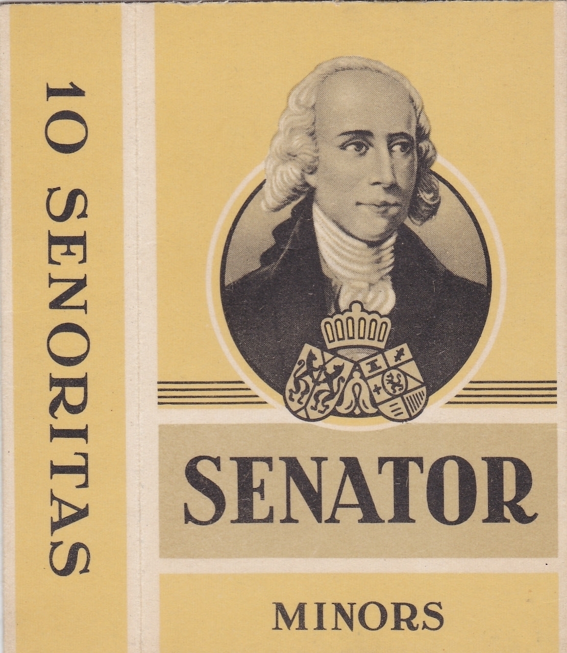 Mignot & de Block SENATOR MINORS doosje 10 sigaren M Mignot & de Block SENATOR MINORS doosje 10 sigaren M