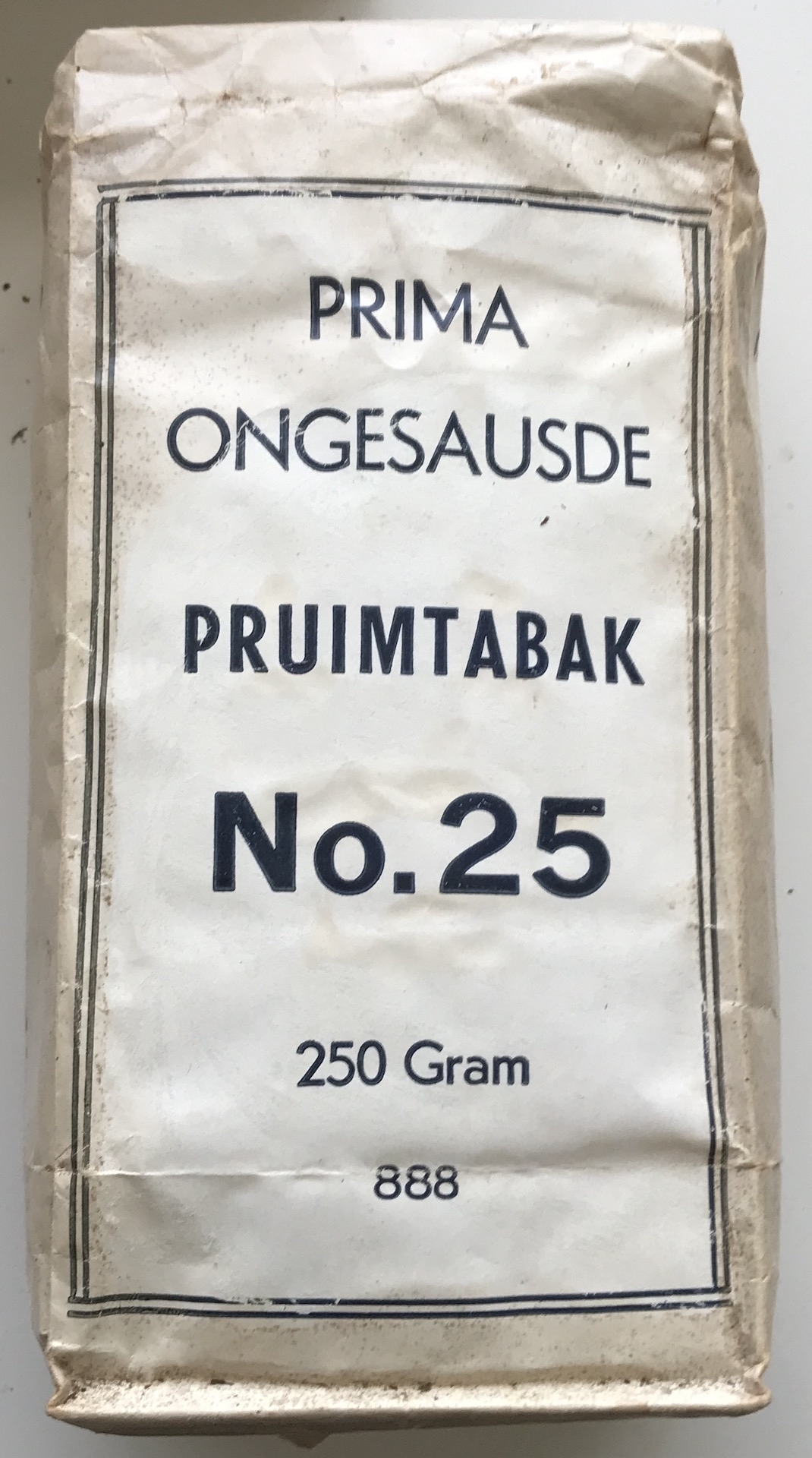 Fransen & Zn Pruimtabak No 25 250 gram F Fransen & Zn Pruimtabak No 25 250 gram F
