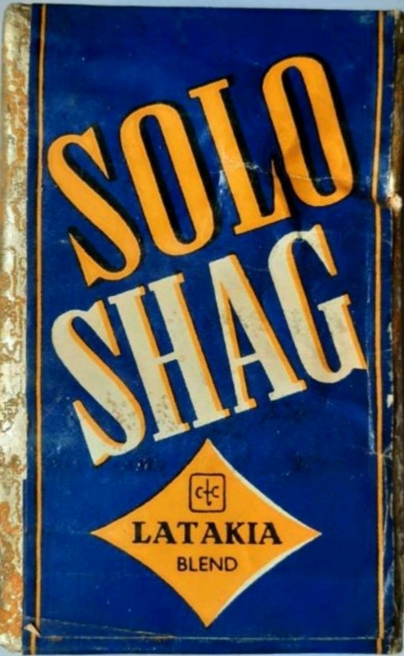 Cento Tabak Maatschappij N.V. - Amsterdam SOLO-SHAG LATAKIA-BLEND pakje tabak 50 Cento Tabak Maatschappij N.V. - Amsterdam SOLO-SHAG LATAKIA-BLEND pakje tabak 50