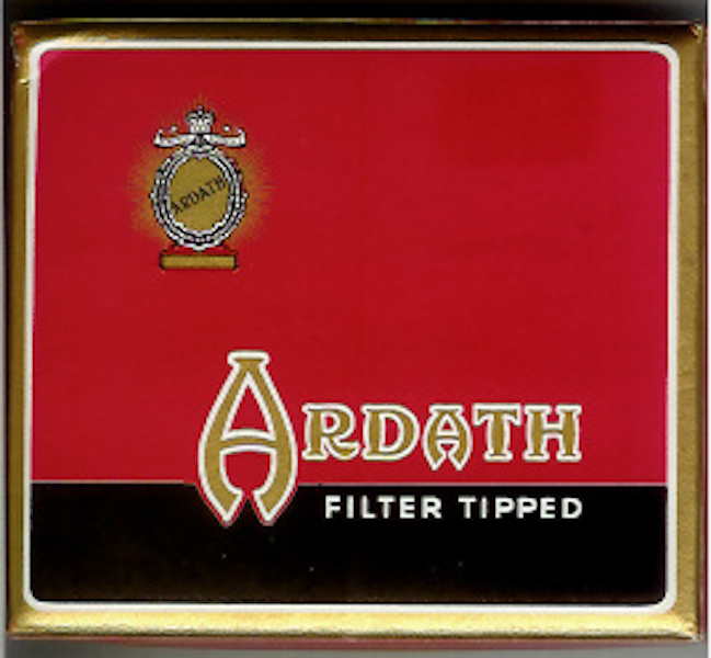 Ardath Filter Tipped 20 sigaretten blik Ardath Filter Tipped 20 sigaretten blik
