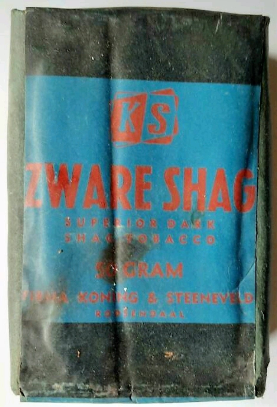 Koning en Steeneveld Fa KS ZWARE SHAG 50 gram prijs 85 ct M Koning en Steeneveld Fa KS ZWARE SHAG 50 gram prijs 85 ct M