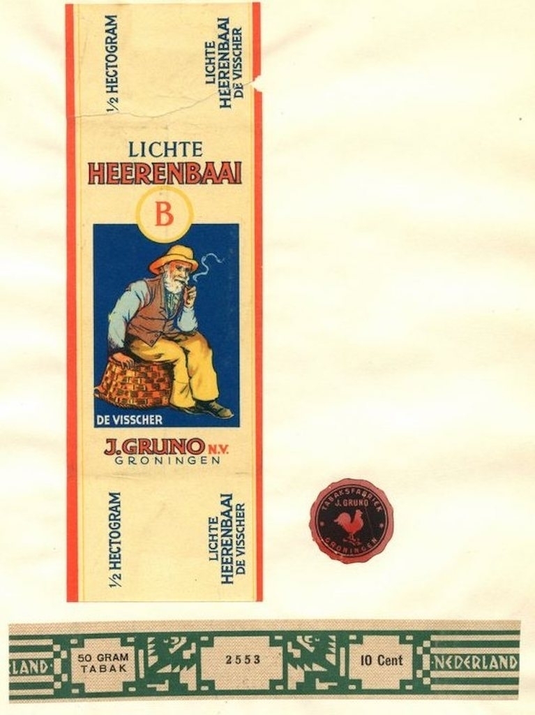 Heerenbaai de Visscher 50/f0.10 banderol 2553 cb Heerenbaai de Visscher 50/f0.10 banderol 2553 cb