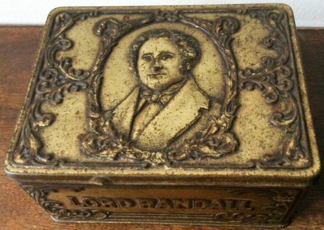 Hubers en Vormer LORD RANDALL - POPULAIR blik 50 sigaren banderol 849 M Hubers en Vormer LORD RANDALL - POPULAIR blik 50 sigaren banderol 849 M