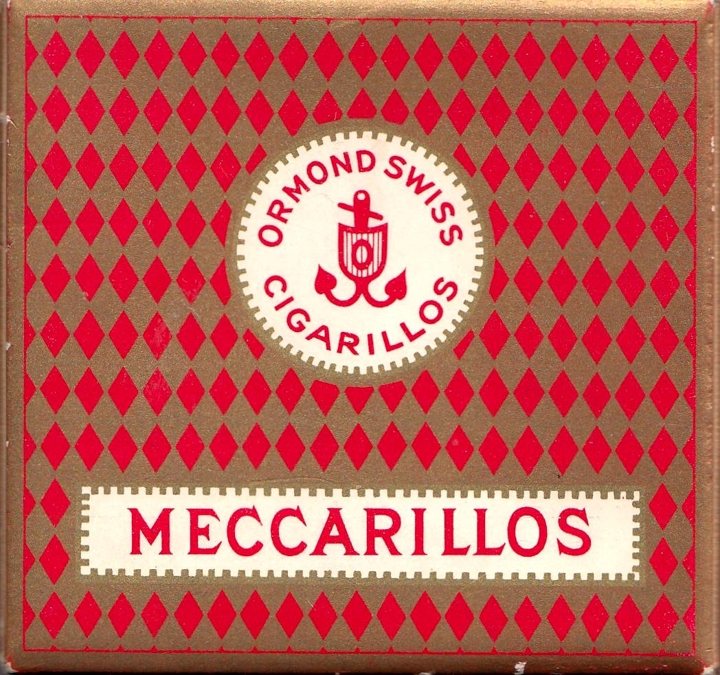 Meccarillos - Zwitsere 20 sigaretten francs 1.80 F Meccarillos - Zwitsere 20 sigaretten francs 1.80 F