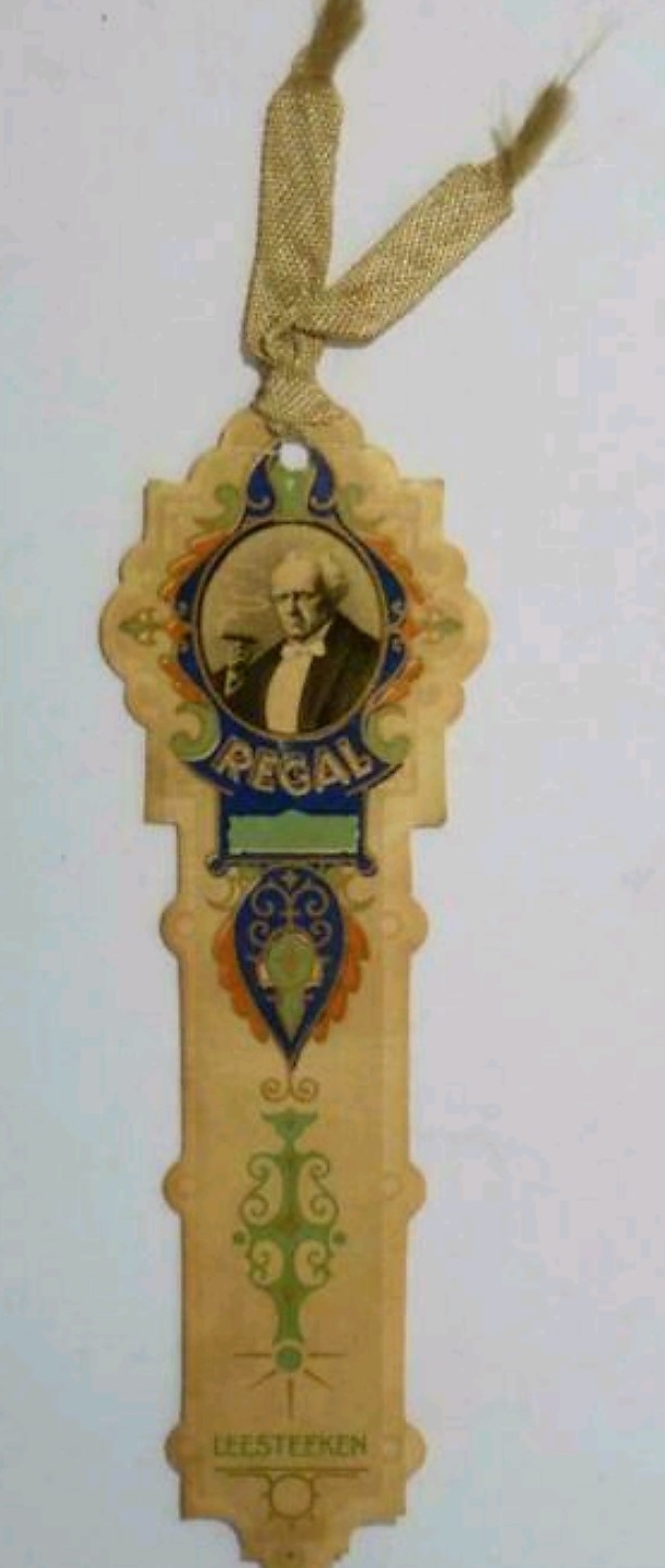 Regal, sigaren, boekenlegger, RECLAME, MP Regal, sigaren, boekenlegger, RECLAME, MP