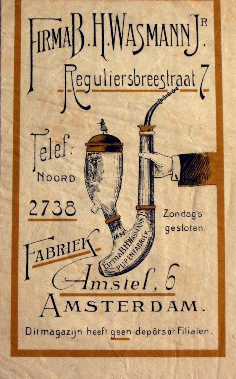 Wassmann B.H. Jr - Amsterdam SIGARENZAKJE MP Wassmann B.H. Jr - Amsterdam SIGARENZAKJE MP