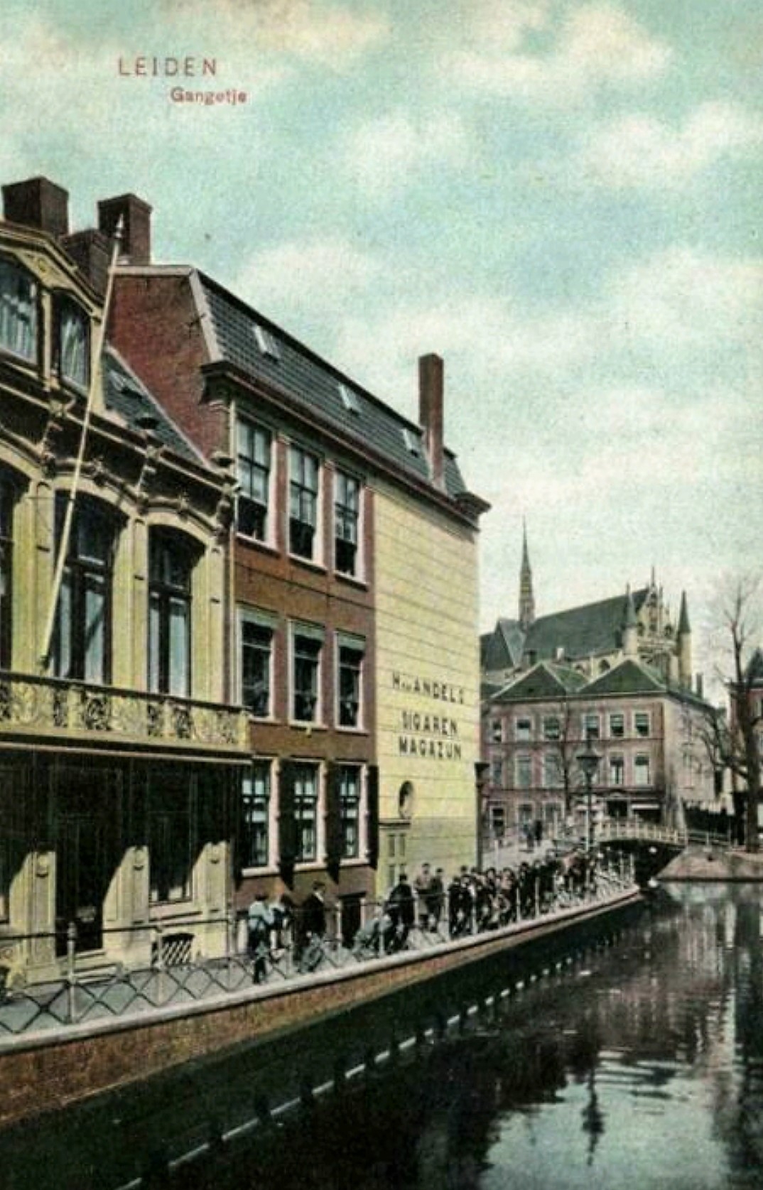 Andels, H. van Sigarenmagazijn - Leiden anno 1906 Andels, H. van Sigarenmagazijn - Leiden anno 1906