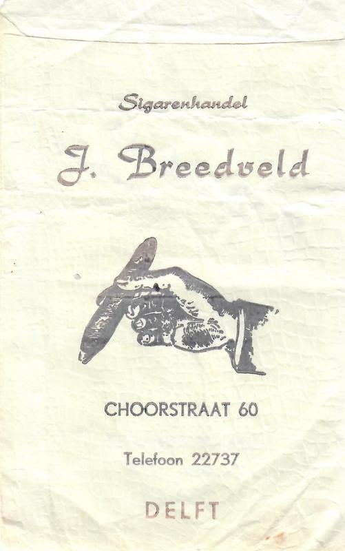 Breedveld J. - Delft SIGARENZAKJE L Breedveld J. - Delft SIGARENZAKJE L