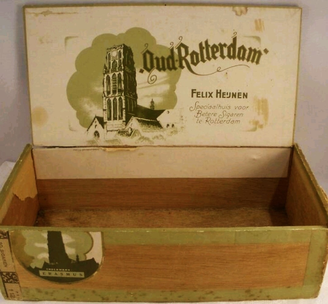 OUD ROTTERDAM kist 50 sigaren MP OUD ROTTERDAM kist 50 sigaren MP