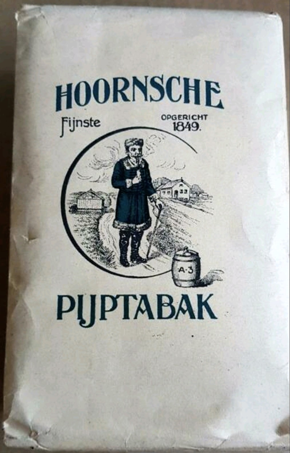 HOORNSCHE PIJPTABAK 250 gram prijs f1.- banderol 3399 M via MP HOORNSCHE PIJPTABAK 250 gram prijs f1.- banderol 3399 M via MP