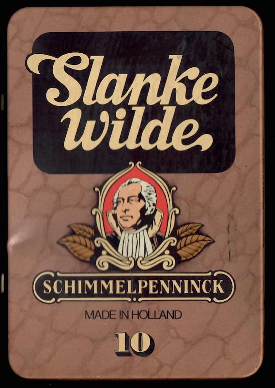 Schimmelpenninck Slanke Wilde - blikje voor 10 sigaren L Schimmelpenninck Slanke Wilde - blikje voor 10 sigaren L