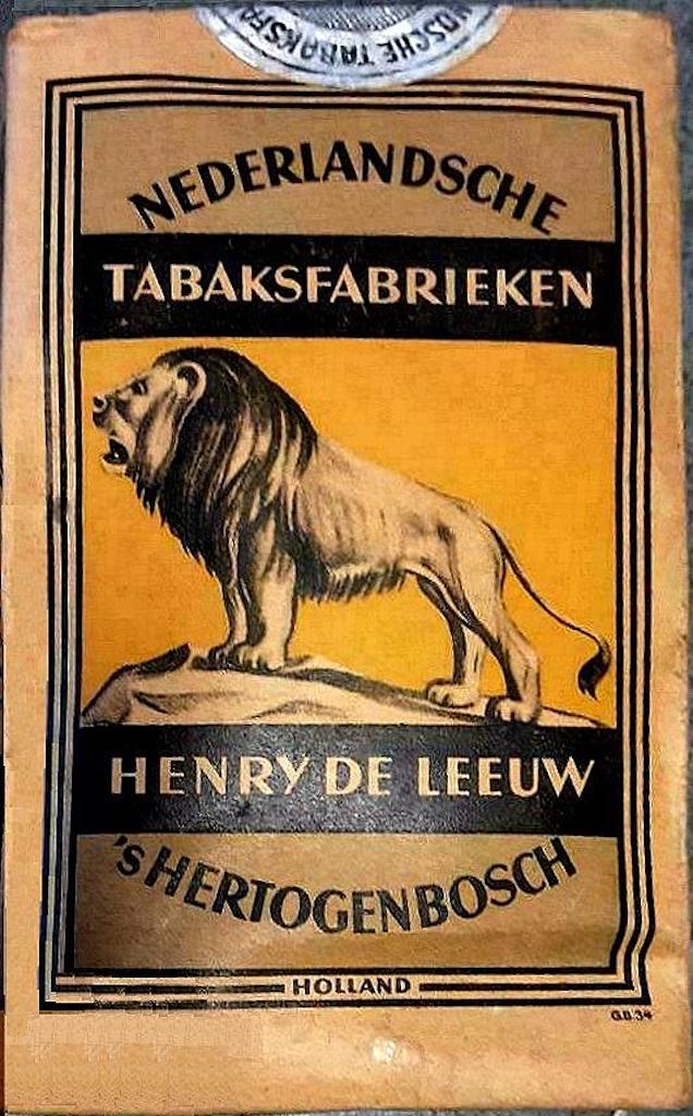 Henri de Leeuw- Den Bosch - 15 ct - fabnr.1989 F Henri de Leeuw- Den Bosch - 15 ct - fabnr.1989 F