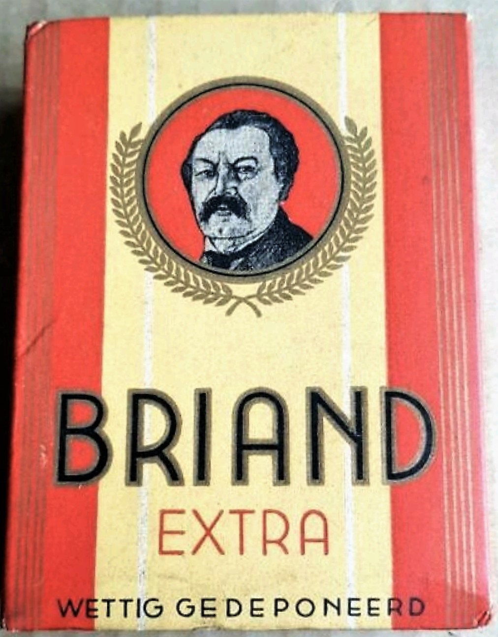 BRIAND - EXTRA 10 sigaren prijs 50ct+opc10ct banderol 3089 MP BRIAND - EXTRA 10 sigaren prijs 50ct+opc10ct banderol 3089 MP