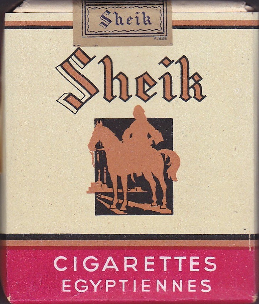 Anglo American Cigarette Co Eindhoven SHEIK 20 sigaretten prijs 60ct + opc 30ct M Anglo American Cigarette Co Eindhoven SHEIK 20 sigaretten prijs 60ct + opc 30ct M