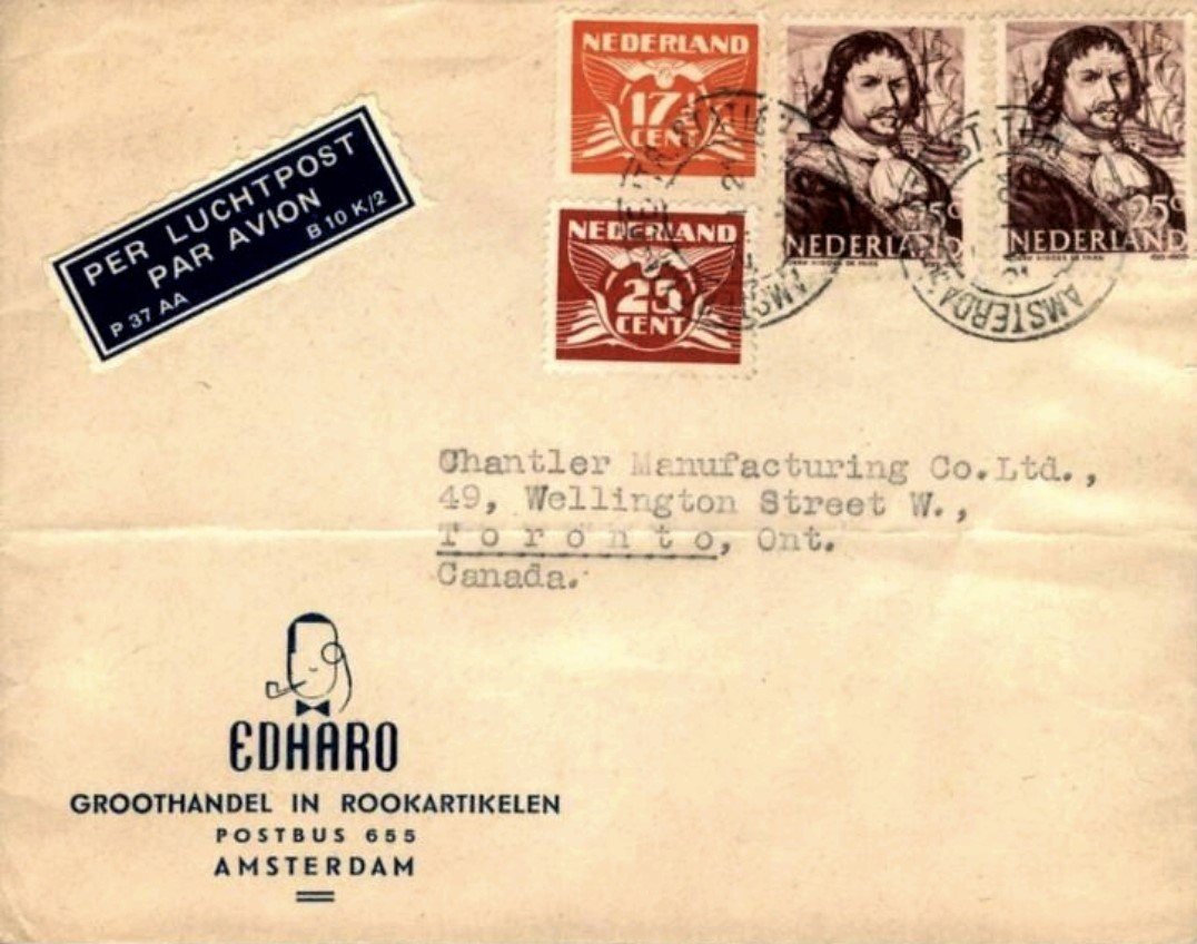 Edharo Groothandel in Rookartikelen, Amsterdam, ENVELOP MP Edharo Groothandel in Rookartikelen, Amsterdam, ENVELOP MP