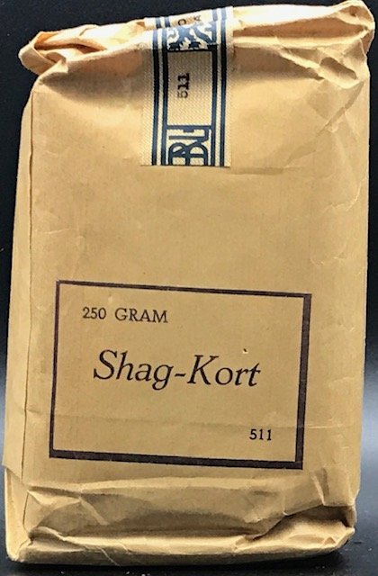 Shag - Kort 250 gram f1.00 banderol 511 R Shag - Kort 250 gram f1.00 banderol 511 R