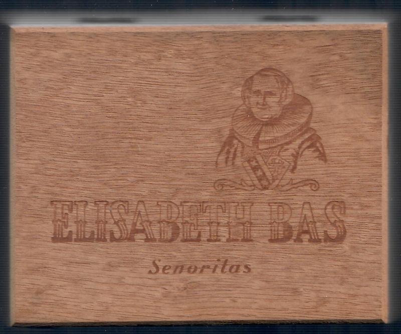 Elisabeth Bas 914 - kist met 50 senoritas ƒ7,-- L Elisabeth Bas 914 - kist met 50 senoritas ƒ7,-- L