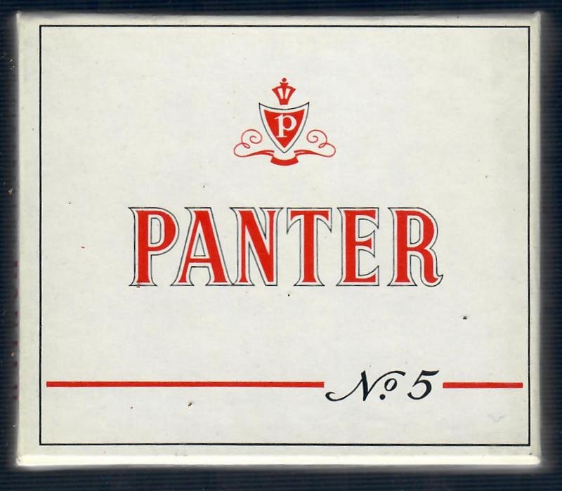 No. 5 doosje met 20 sigaartjes ƒ 1,-- L No. 5 doosje met 20 sigaartjes ƒ 1,-- L