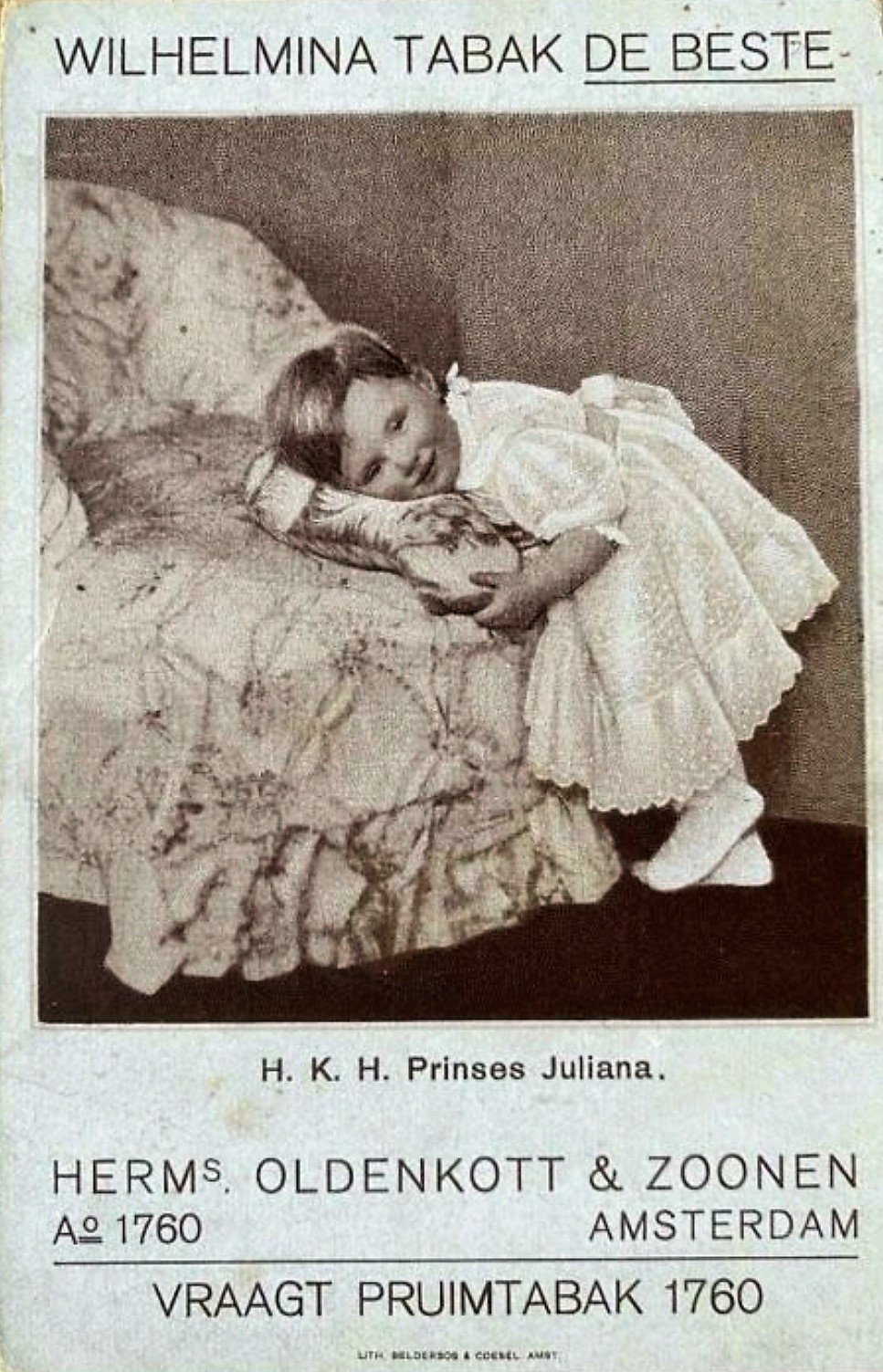 Oldenkott Herm s en Zoonen - Amsterdam RECLAME KAART MP Oldenkott Herm s en Zoonen - Amsterdam RECLAME KAART MP