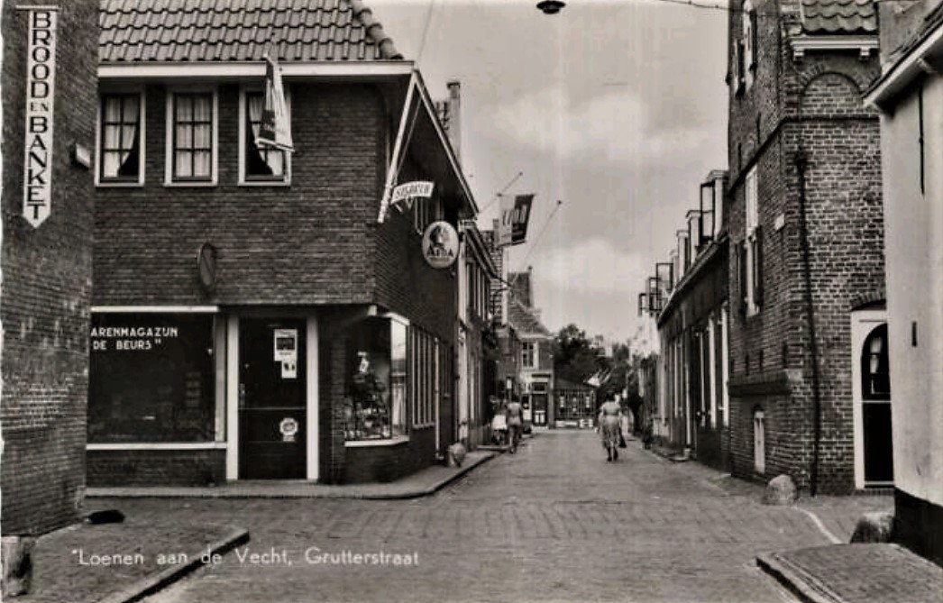 De Beurs Sigarenmagazijn - Loenen aan de Vecht ANSICHT KAART MP De Beurs Sigarenmagazijn - Loenen aan de Vecht ANSICHT KAART MP