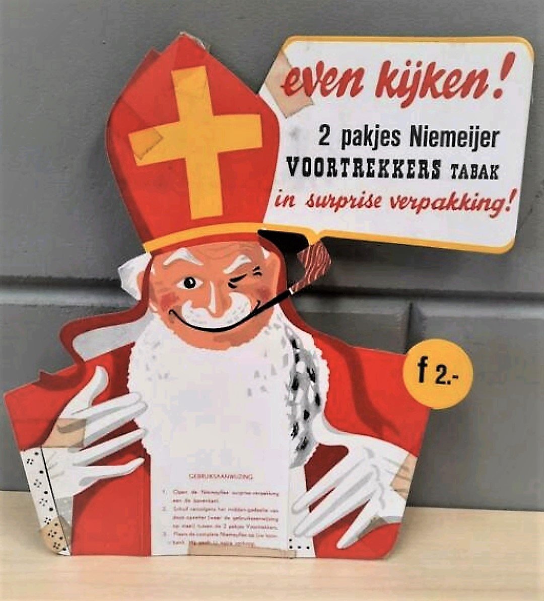 Voortrekkers Tabak karton RECLAME MP Voortrekkers Tabak karton RECLAME MP