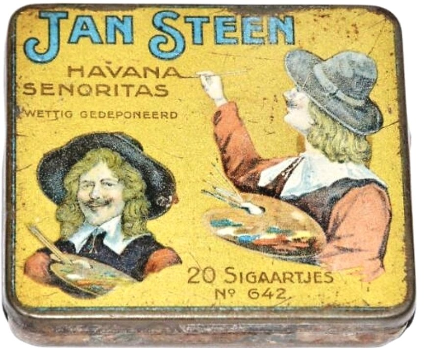 JAN STEEN 20 sigaren banderol 642 B JAN STEEN 20 sigaren banderol 642 B