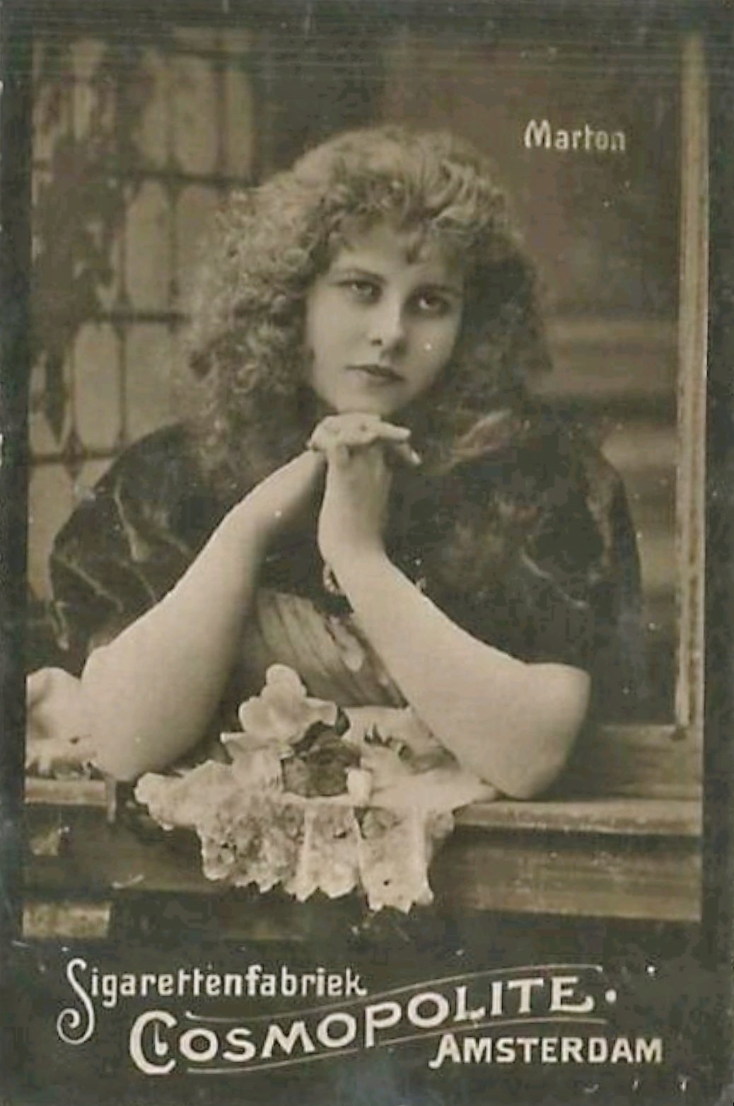Cosmopolite Sigarettenfabriek - Amsterdam RECLAME KAART MP Cosmopolite Sigarettenfabriek - Amsterdam RECLAME KAART MP