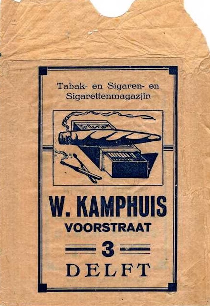 Kamphuis W. - Delft SIGARENZAKJE L Kamphuis W. - Delft SIGARENZAKJE L