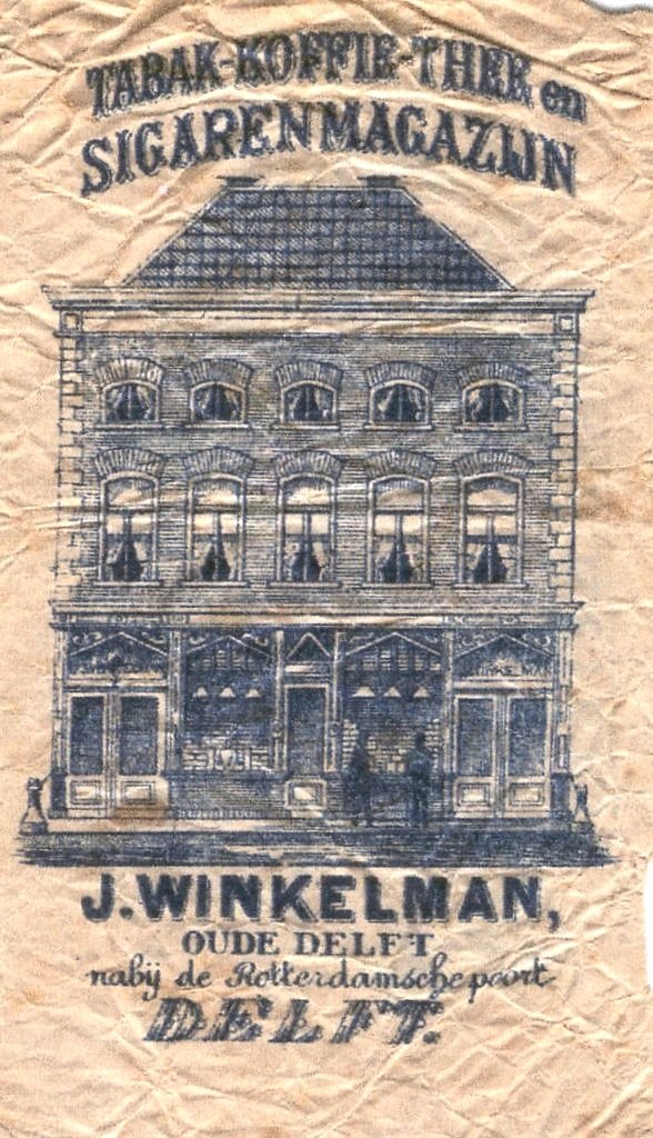 Winkelman J. - Delft SIGARENZAKJE L Winkelman J. - Delft SIGARENZAKJE L