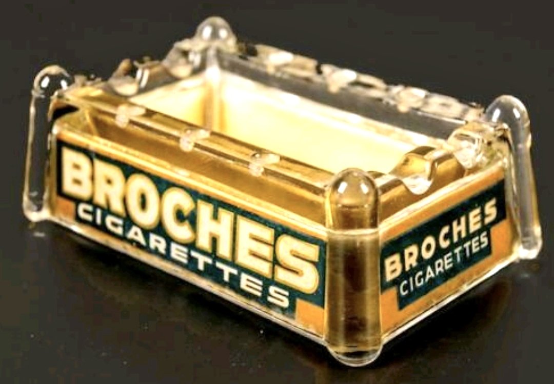 Broches sigaretten glas RECLAME MP Broches sigaretten glas RECLAME MP
