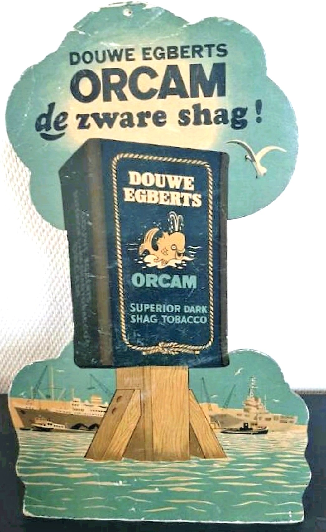 Orcam Douwe Egberts karton, RECLAME MP Orcam Douwe Egberts karton, RECLAME MP