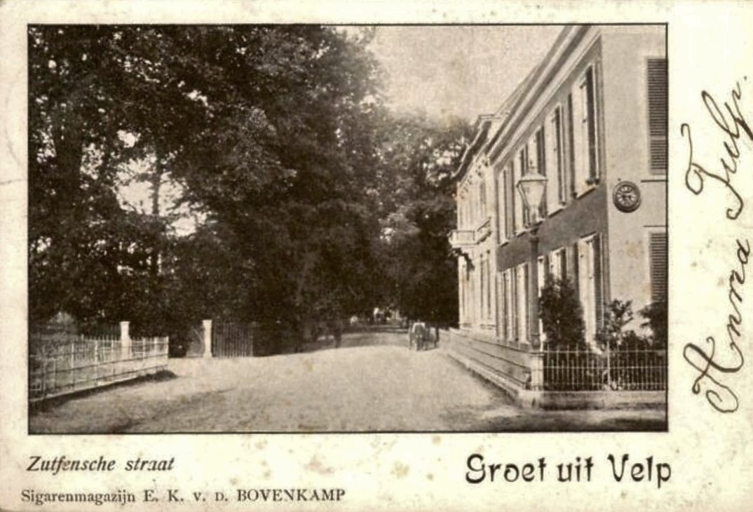 Bovenkamp E.K. vd Sigarenmagazijn - Velp RECLAME KAART MP Bovenkamp E.K. vd Sigarenmagazijn - Velp RECLAME KAART MP