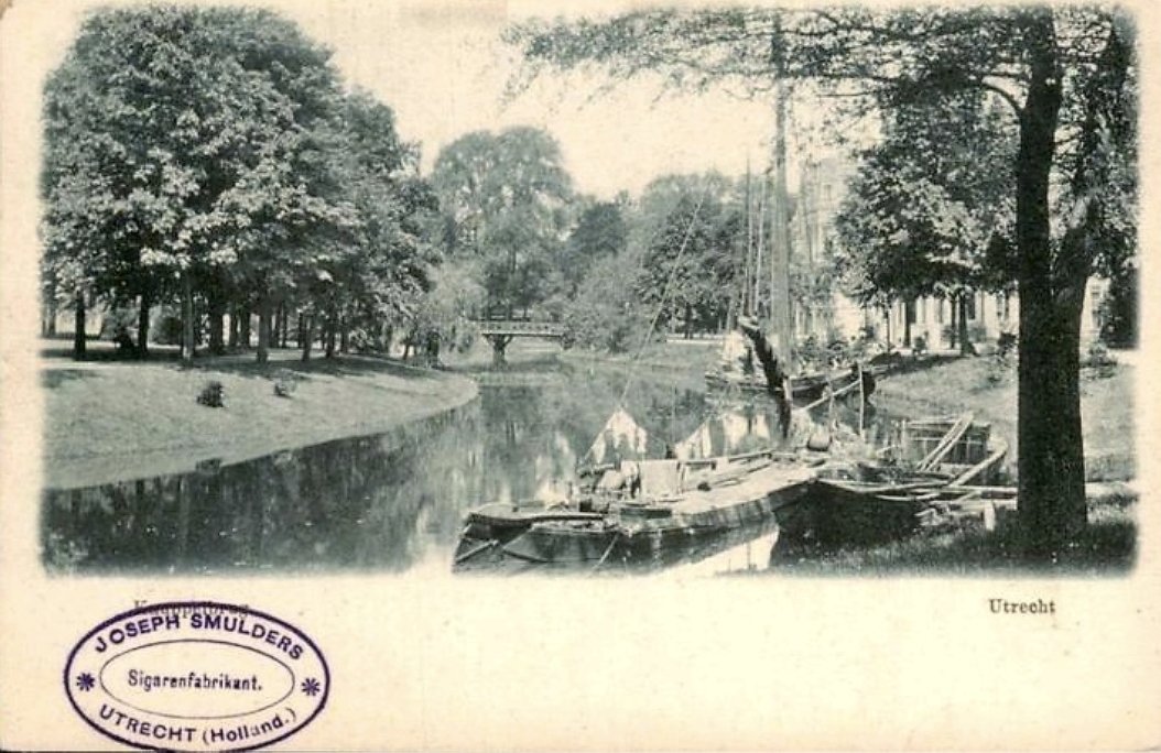 Smulders Joseph Sigarenfabrikant - Utrecht RECLAME KAART MP Smulders Joseph Sigarenfabrikant - Utrecht RECLAME KAART MP
