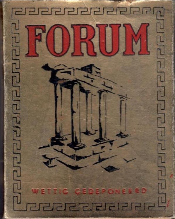 Forum doosje voor 10 sigaren ƒ 1.10 Forum doosje voor 10 sigaren ƒ 1.10