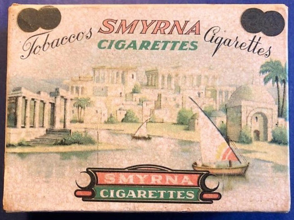 SMYRNA doosje 20 sigaretten prijs 25ct + opc. 12.5 ct SMYRNA doosje 20 sigaretten prijs 25ct + opc. 12.5 ct