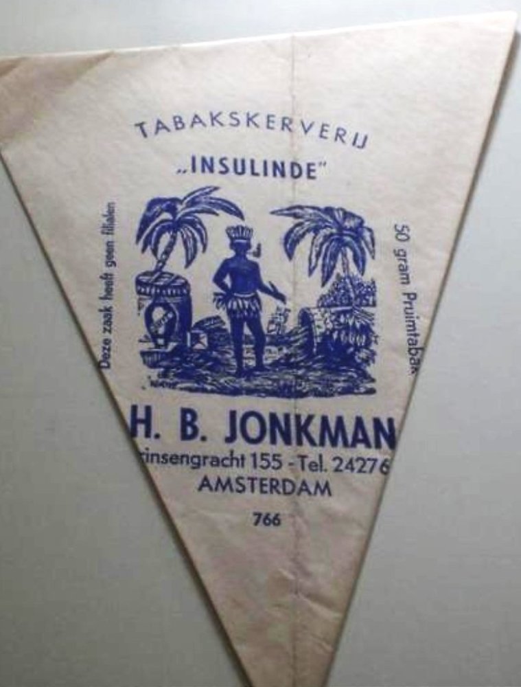 Jonkman H.B. Tabakskerverij insulinde - Amsterdam PRUIMTABAK 50 gram MP Jonkman H.B. Tabakskerverij insulinde - Amsterdam PRUIMTABAK 50 gram MP