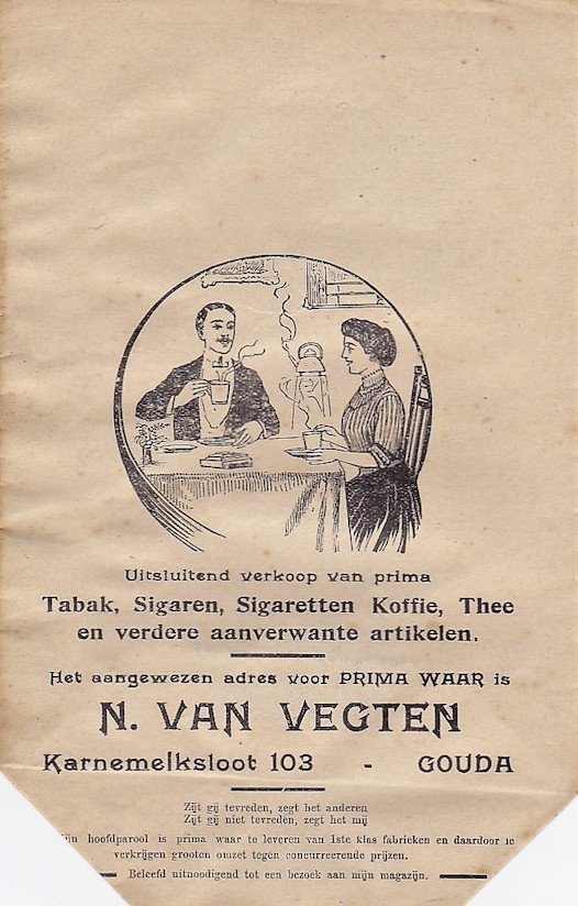 Vegten N. van Tabak Sigaren Sigaretten de Tabaksplant - Gouda Vegten N. van Tabak Sigaren Sigaretten de Tabaksplant - Gouda