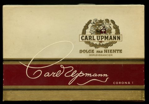 Carl Upmann Sigarenfabrieken - Utrecht Carl Upmann Sigarenfabrieken - Utrecht