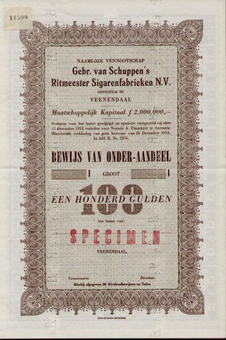 Schuppen Gebr. van Ritmeester sigarenfabrieken - Veenendaal Schuppen Gebr. van Ritmeester sigarenfabrieken - Veenendaal