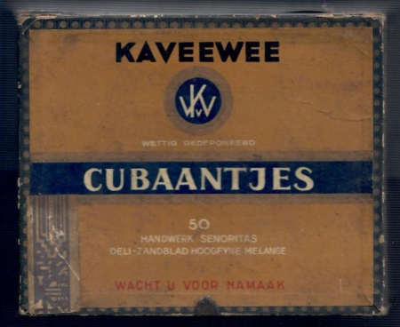 Kavewee  Cubaantjes  50 stuks
