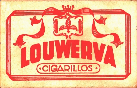 Louwere. P.J. de  - Valkenswaard  LOUWERVA sigarendoos 10 stuks  M